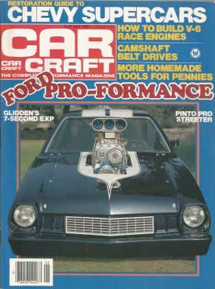 CAR CRAFT 1982 MAY - BOB GLIDDEN, WINTERNATS*